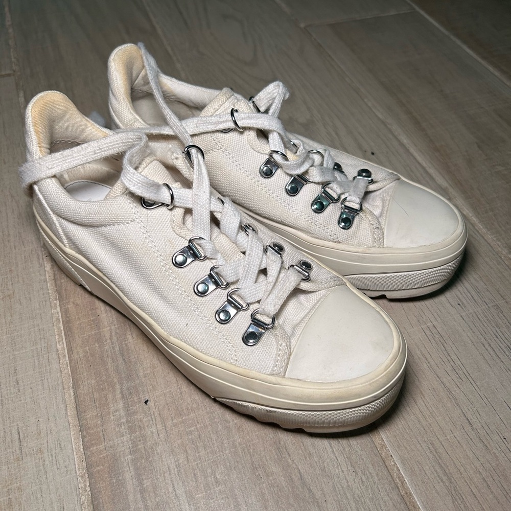 Michael Kors Cream Sneakers